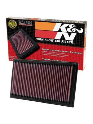 Ford Fusion Performance Air Intake - K&N Engineering - Drop In Air Filter - `06-`11